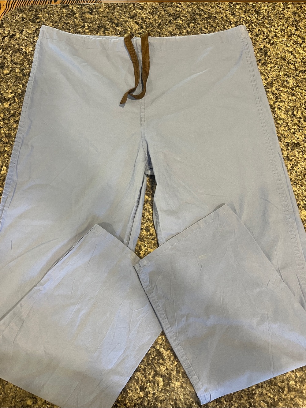Medline/angelstat Nursing scrub pants- Ceil blue- size medium